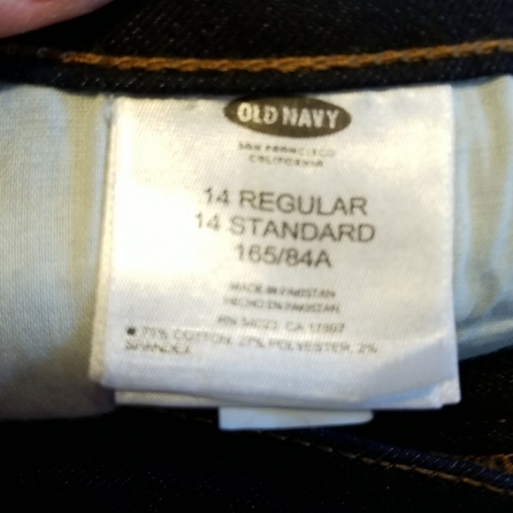Old Navy Rock Star high rise jeans size 14 - Picture 5 of 5